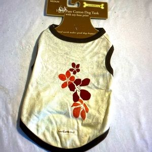 Good earth dog 100% cotton dog tank top
